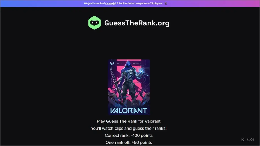 발로란트 티어 맞추기 사이트 (Valorant)