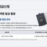 국가기술자격증 온라인 발급 절차와 팁 총정리