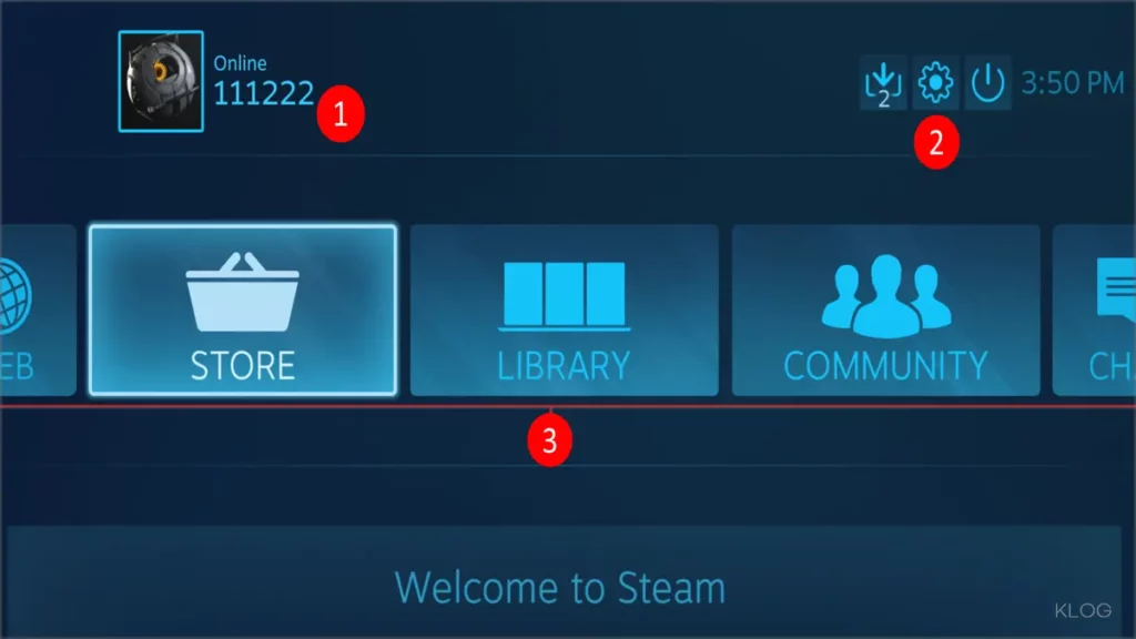 스팀 빅픽쳐 모드 끄기, 켜는 방법 (steam big picture 종료하기)